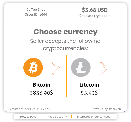 Bitcoin, Litecoin, Zcash \u0026 more payment gateway